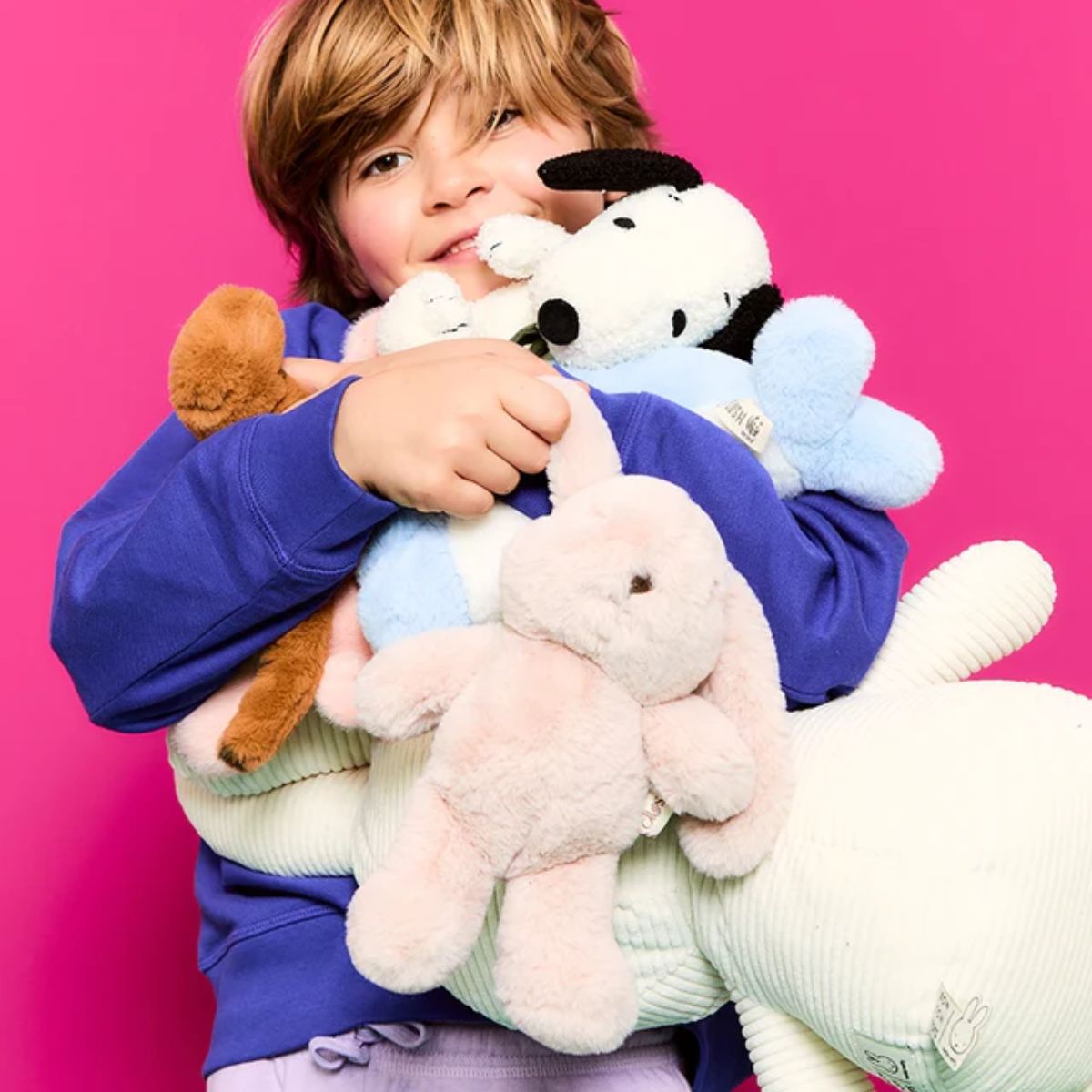 Bon Ton Toys Chaps Bubbles Bunny Ballet ECO Plush 9 inches - Pink - Eco Friendly and Sustainable