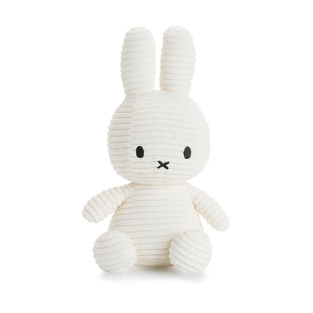 Bon Ton Toys Miffy ECO Corduroy Plush 9 inches - Offwhite - Iconic Timeless Design
