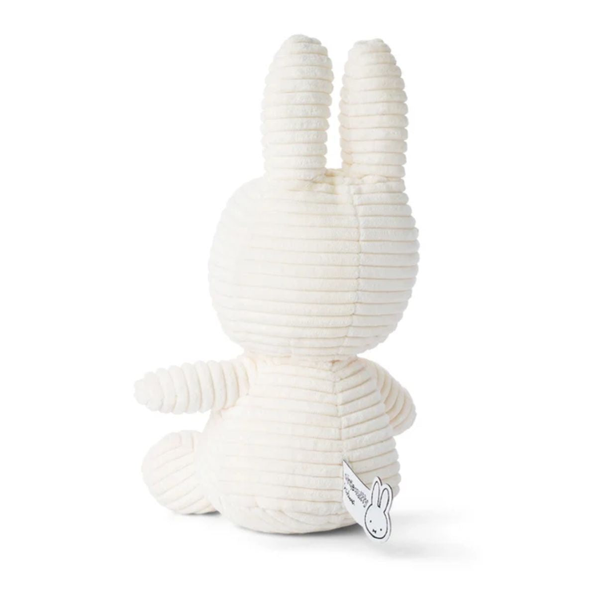 Bon Ton Toys Miffy ECO Corduroy Plush 9 inches - Offwhite - Perfect for Gift and Décor